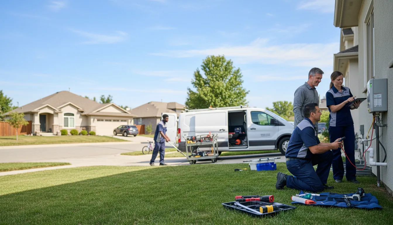 Tankless water heater service in Millersburg, PA